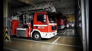 [OD ŚRODKA] Wyjazd Alarmowy Plutonu Gaśniczego 441[T]21, 25 & 51 z JRG Opatów