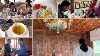 Luxurious houseboat in dal Lake | How to book , Cost and full review | Kashmir trip series part 3