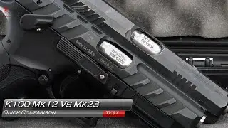 Grand Power K100 Mk12 vs Mk23 Range Test