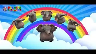 Trupa Planeta Clounella - Un elefant se legana ( Cover, 2D Animatie )
