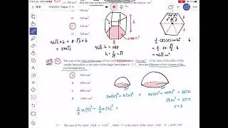 DSE Math 2021 Paper 2 Explanation (Selected Questions)