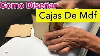 Diseña tus propias cajas Mdf en corte láser | Fácil y Rápido