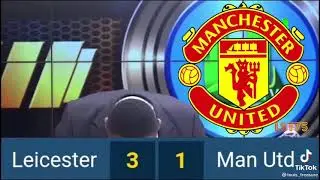 laughing at Manchester united