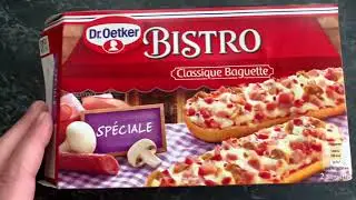 Dr Oetker Bistro Baguette Speciale 🥖 in der Heißluft Fritteuse bei 180° für 10 Minuten