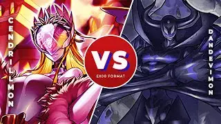 Cendrillmon v DanDevimon- EX-08 Gameplay Commentary | SWIPING TURNS for days!