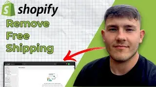 Как удалить бесплатную доставку в Shopify (руководство 2025 года)