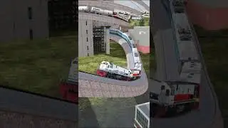 EXTRAORDINARY!! This Railway Runs on Spiral Tracks Near High Rise Buildings