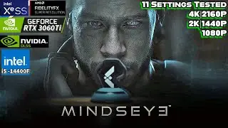 Mindseye | intel i5 - 14400F | RTX 3060Ti | 32GB Ram | PC Gameplay & Benchmark | is it a disaster ?