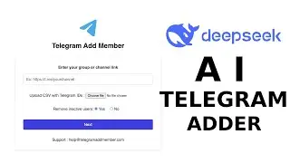 Add Telegram Group and Channel Members from other Group or Channel.
