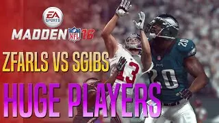 MUT H2H - ZFarls Vs SGibs With HUGE Players! Madden 16 Halloween