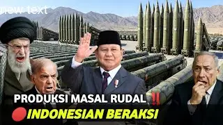 Heboh ‼️Indonesia & Iran-Produksi Massal Rudal Fattah 