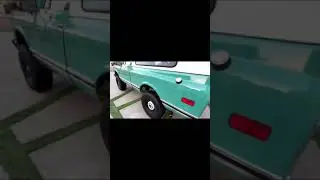 Clean 72 K5 Blazer with steel wheels and dog dish hub caps.