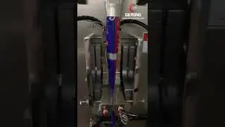 Powder bag packaging machine with 3 sides edge bag type