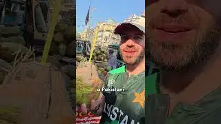 Buying Coconut in Pakistan Gone Wrong 🇵🇰 #travel #pakistan #streetfood