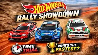 Hot Wheels Rally Showdown - Diecast Racing Time Trial