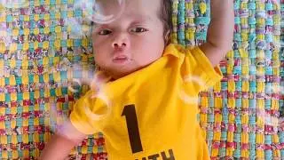 One month old baby growth and developtment...Liam @ 1 month