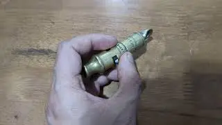 Victorian-era Police Whistle from 1887!!