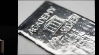 Academy Silver Bars ( 10 Troy Ounce ) Original Poured Bar - Now Scottsdale Mint