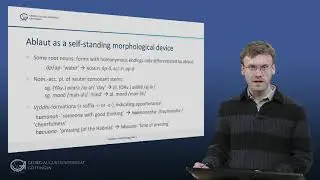 7- morphological outline morphological type and devices, word classes, Caland system, nominal compos