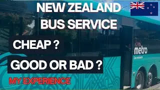 New Zealand Bus Service Explained! 🚍 | Easy Travel Guide + New Brighton Beach Adventure 🌊