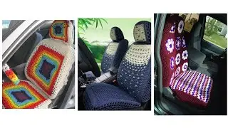 Amazing and Latest crochet Car Seat cover by handmade latest 2023 collection new Ideas outfit design