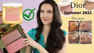GRWM | new Tom Ford Eclat Nu Cheek palette | Dior Summer 2022 makeup collection Dioriviera PREVIEW