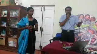 Nee manimukilaadakal..........Cover by Dr.Harikrishnan & Ms.Athira(Live)