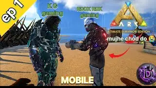 [ Hindi ]ARK revamp mobile Ragnarok journey pve server playwith friends funny🤣🤣video#arkmobile#views