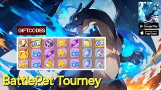 BattlePet Tourney Gameplay & All 8 Giftcodes | 8 Redeem Codes - How To Redeem Code