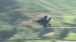 F15s, F35As and an RAF Typhoon: a sunny day in LFA 17.