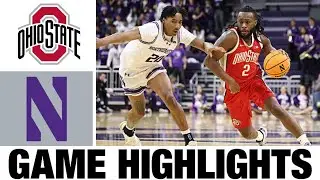 Ohio State vs Northwestern Highlights | Men's Basketball | College Basketball 2025