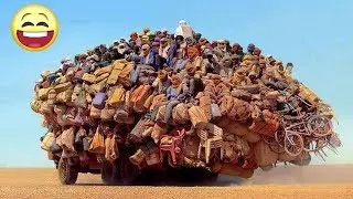 Funny Pics || 10+ Of The Most Overloaded Vehicles Ever