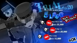 Persona 5 Royal - Level 20 Battle Trial 35000+ Score (Merciless Mode)