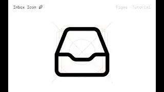 Icon Design Tutorial | Pixel-Perfect icons in Figma | Inbox Icon