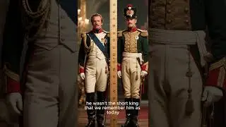 Napoleon wasn&rsquo;t actually short 👑 #napoleonhill  #historymyths  #europe  #oneminutehistory  #facts