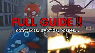 The FULL BEGINNERS GUIDE - Leveling, Contracts, Hybrids... (Chainsaw Man Devil's Heart : Roblox)