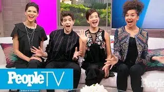 'Andi Mack' Cast On Binging Vampire Diaries, 'Barbie Girl' & Roller Skating Fails | PeopleTV