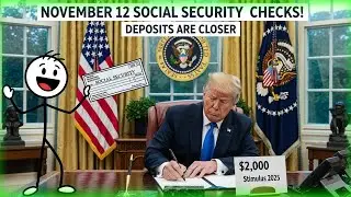 Social Security Checks Drop November 12th &mdash; And a Stimulus Surprise for 2025