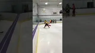 One-touch shooting ice hockey drill | Project Hockey