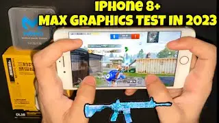 iPhone 8 Plus PUBG test 2023 | HIGH Graphics, FPS, Smoothness, & sound test 2023