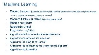 Machine Learning - V&iacute;deo de introducci&oacute;n al curso b&aacute;sico de machine learning en python