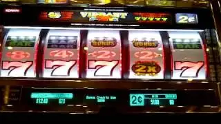 VIBRANT 7's BONUS Slot Machine & LINE HITS