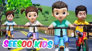 Bike Race Song  | SeeSoo kids Nursery Rhymes & Kids Songs