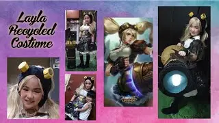 Layla Recycled Costume | Layla of Mobile Legends | Science Week | Cosplay for Kids
