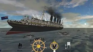 RMS LUSITANIA SINK LIKE REAL!! - PLAYING A NEW GAME : [Fixed Sinkings!] Mini-Ships