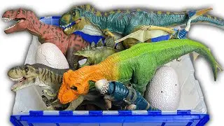 HUGE Vintage & New '93 Series Jurassic Park Collection | T-Rex, Action Attack Stegosaurus, and More!