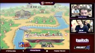 Tipped Off 10 - Winners Semis - CT|Wizzrobe (Sonic) vs. Master Raven (Mewtwo) - Project M
