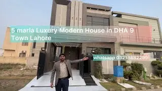 5 marla Luxury Modern House in DHA 9 Town Lahore | Outclass House in Lahore 