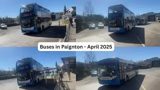Bus Movements in Paignton - April 2025