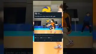 This FATAL SERVE Won&rsquo;t WORK On HIM 🔥🥶 #shortsvideo #haikyuu #nishinoya #hinata #kageyama